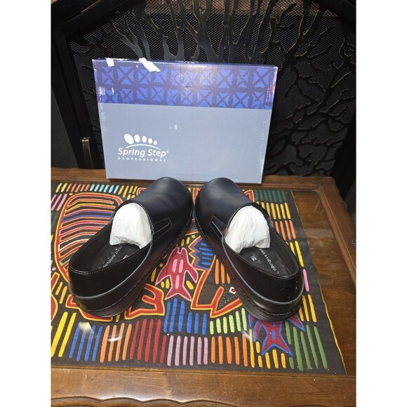 Spring Step Manila Work Clog Men 9.5 NIB — Black, Slip‑Resistant main image 7